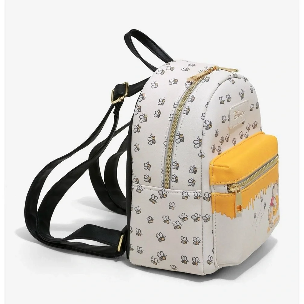 Loungefly Disney Winnie The Pooh Bees & Honey Mini Backpack Summer Travel - Picture 3 of 16